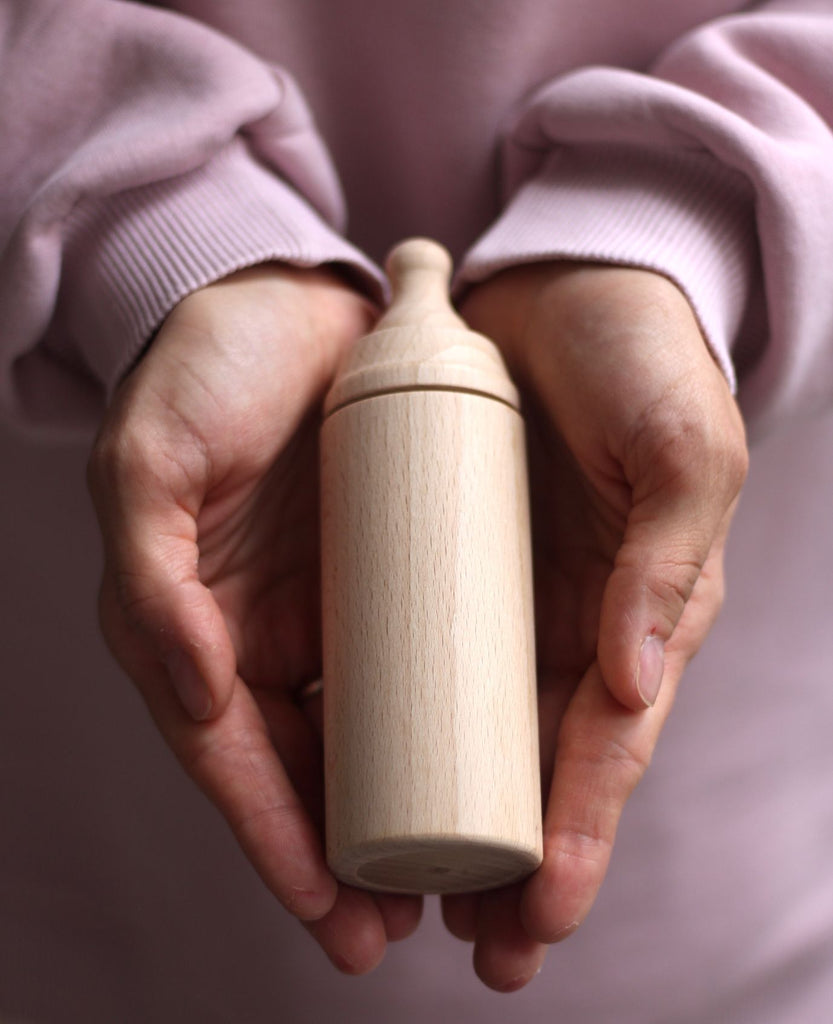 Butelka drewniana dla lalki Miniland